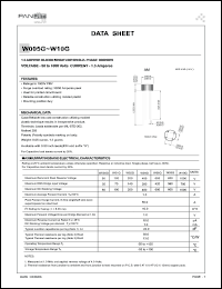 W04G Datasheet