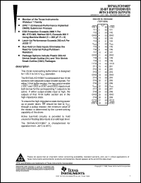 SN74ALVCH16827DGGR Datasheet