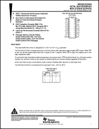 SN74ALVCH244PWLE Datasheet