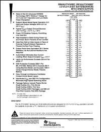 SN74ALVTH162827LR Datasheet