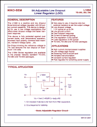 L1084T Datasheet