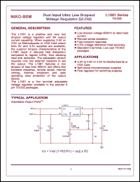 L1581D Datasheet