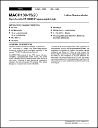 MACH130-15JC Datasheet
