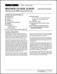 MACH435-12JC Datasheet