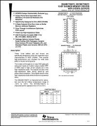 SN74BCT2827CDW Datasheet