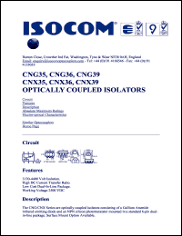 CNX36 Datasheet