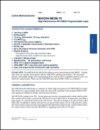 MACH4-96/96-18YI Datasheet