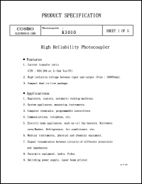 K1010D Datasheet