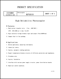 KP5010D Datasheet