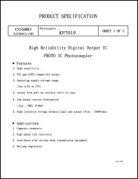 KP7010 Datasheet