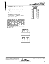 SN74BCT760DW Datasheet