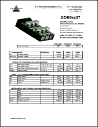 GOB96015 Datasheet