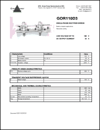 GOR110D3 Datasheet