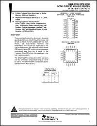 SN74HC244APWLE Datasheet