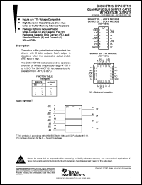 SN74HCT125DR Datasheet