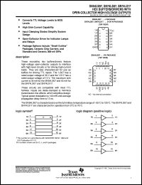 SN74LS07DBLE Datasheet