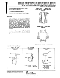 SN74LS244FNR2 Datasheet