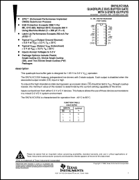SN74LVC125ADR Datasheet