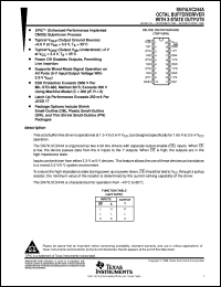 SN74LVC244ADBLE Datasheet