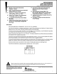 SN74LVCH32244AGKER Datasheet
