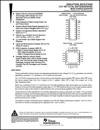 SN74LVT244BDBLE Datasheet