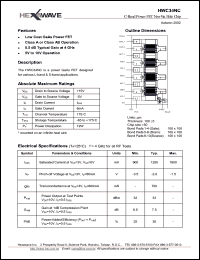 HWC30NC Datasheet