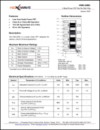 HWL30YRF Datasheet