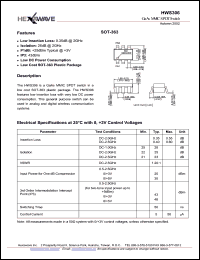 HWS306 Datasheet