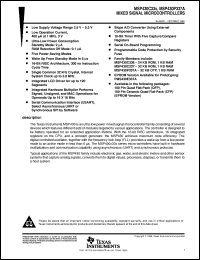 MSP430P337AIPJM Datasheet