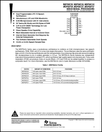 MSP50P34DWI2D Datasheet