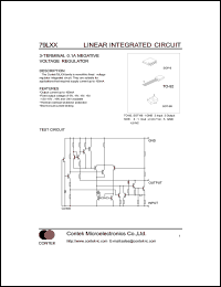 79L09 Datasheet