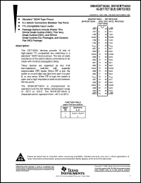 SNJ54CBT16244WD Datasheet