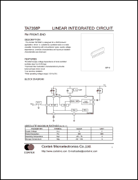 TA7343AP Datasheet
