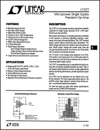 LT1077AIN8 Datasheet
