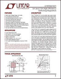 LT1070HVCK Datasheet