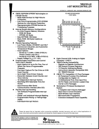 TMS370C732AFNT Datasheet