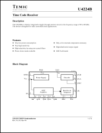 U4224B-CFLG3 Datasheet