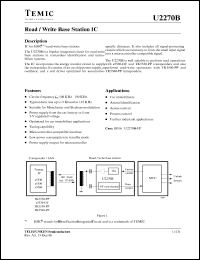 U2270B-FP Datasheet