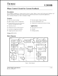 U2010B Datasheet