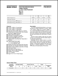V54C3128164VB7 Datasheet