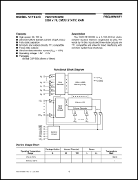 V62C18164096L-85BI Datasheet