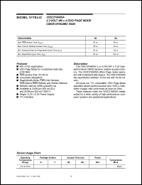 V53C316405A-60K Datasheet