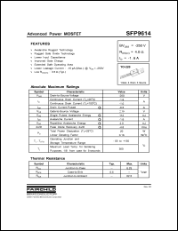 SFP9510 Datasheet