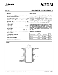 HI3318JIB Datasheet