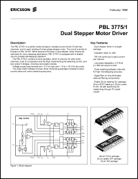 PBL3775/1SOS Datasheet