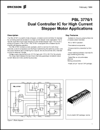 PBL3776/1NS Datasheet