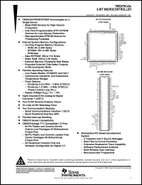 TMS370C356AFNT Datasheet