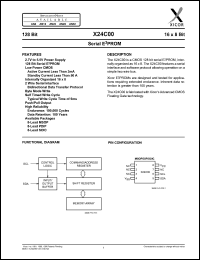 X24C00S-2.7 Datasheet