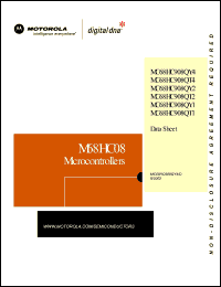 MC68HC908QT1CDW Datasheet