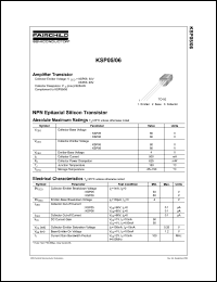 KSP06 Datasheet